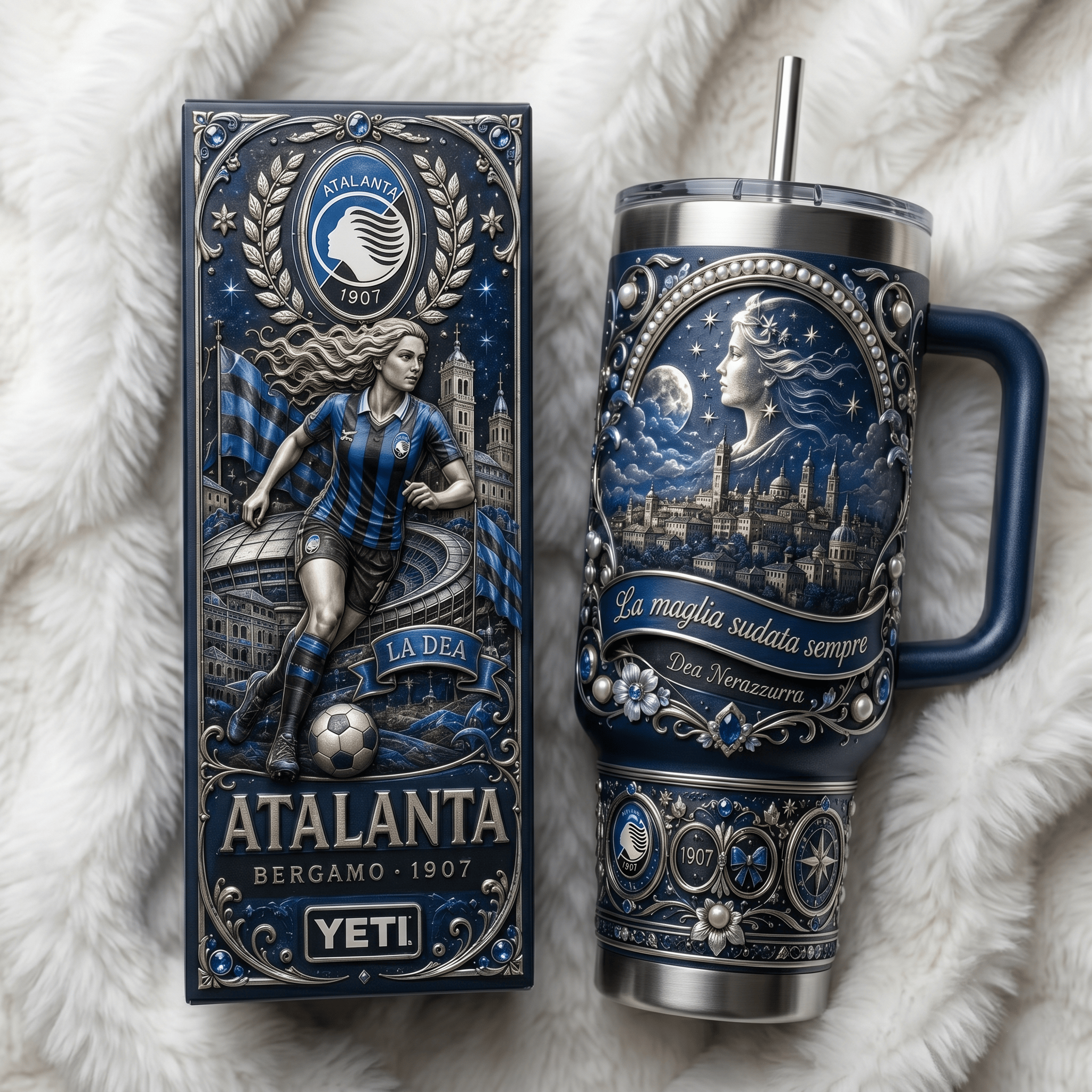 Premium ATA 40oz Tumbler With Handle TNSM