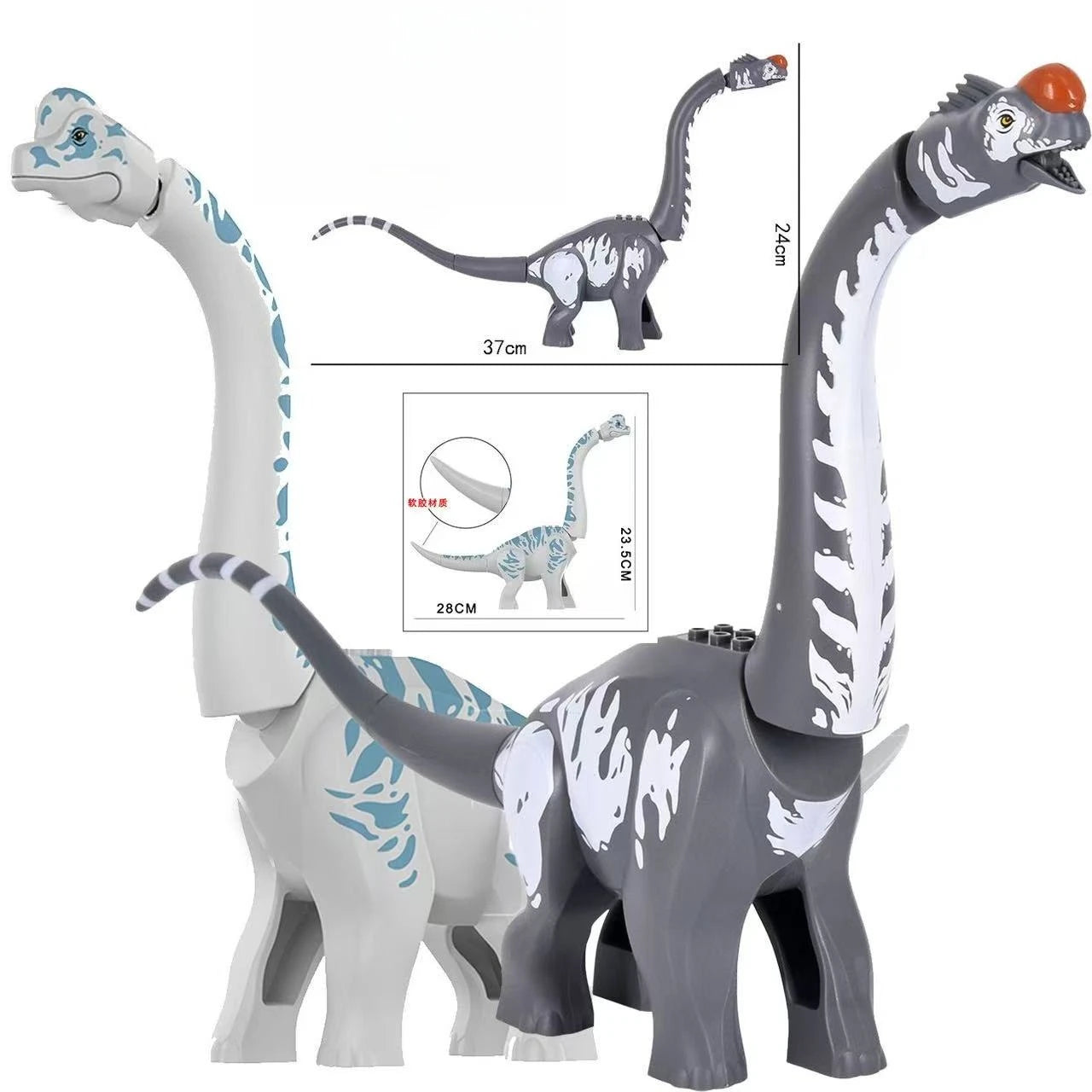 Big Brachiosaurus Discovery Building Blocks DIY Dinosaurs
