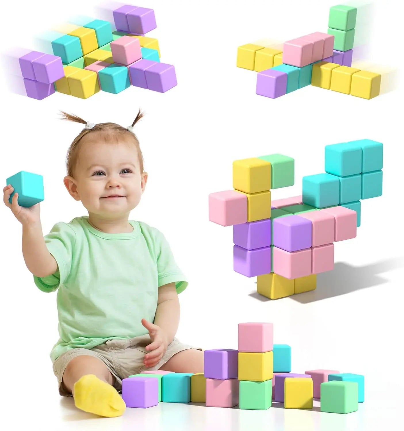 Magnetic Building Blocks for Kids, Educational STEM